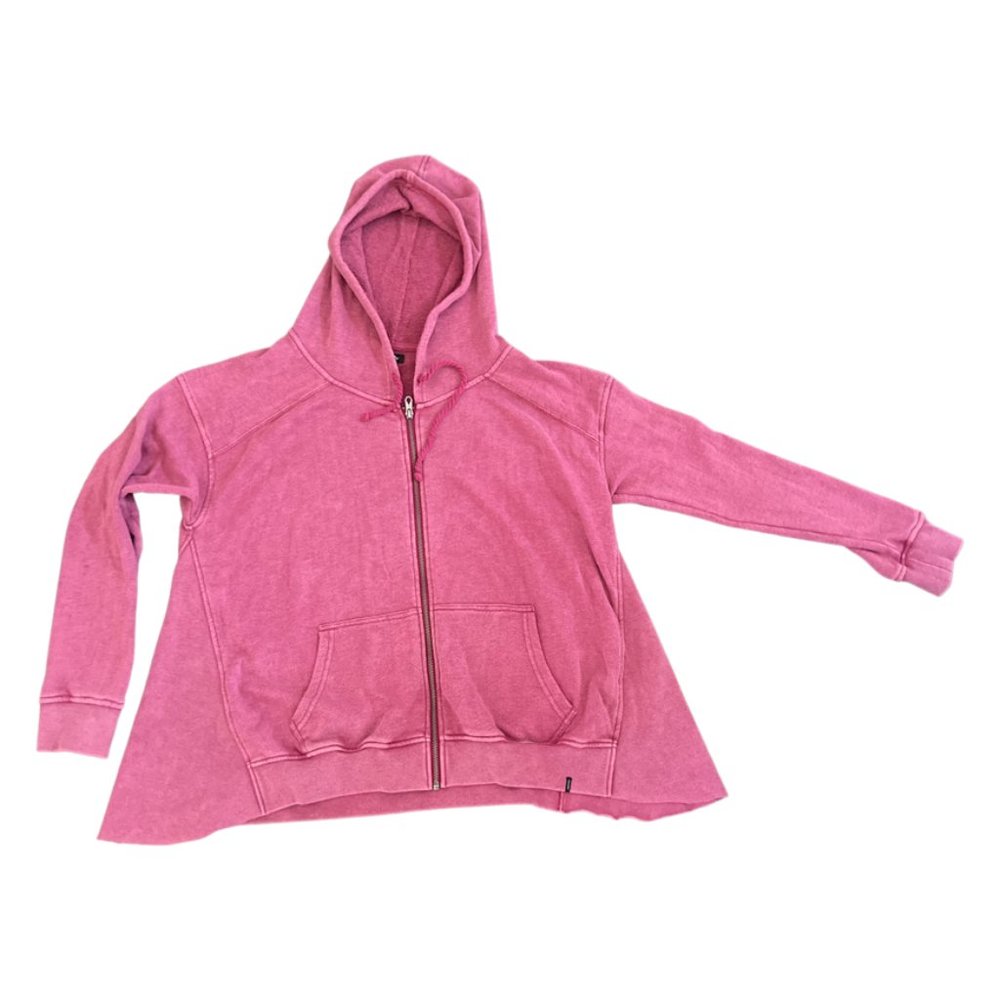 Mauve Volcom Zip-up Sweatshirt - Size M